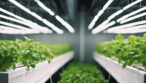 Impact of Light Ratios in Hydroponics on Plant Growth