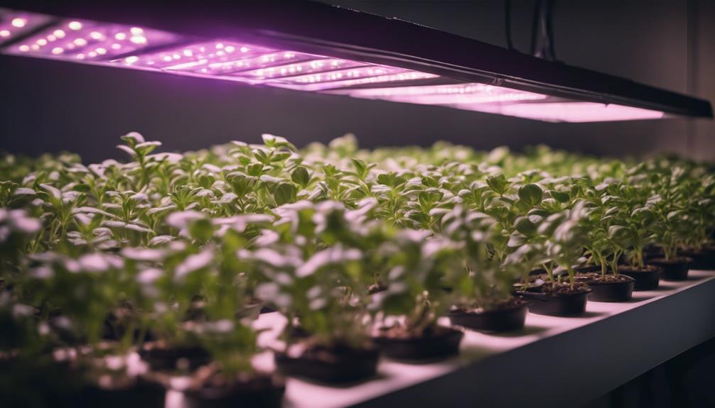 optimizing hydroponic thyme growth with lighting conditions