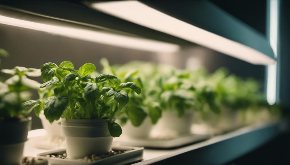 optimize herb growth lighting