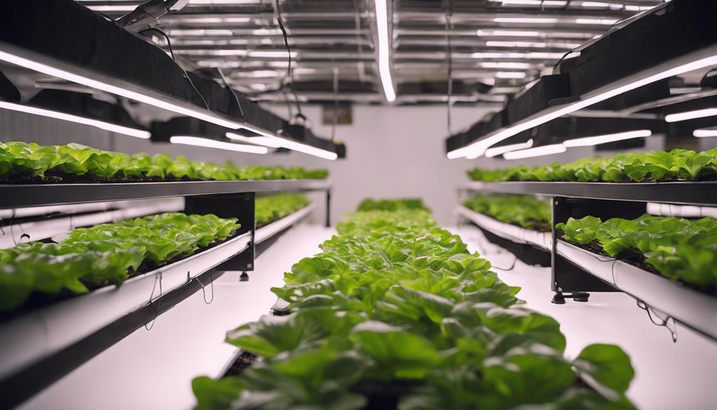 optimizing hydroponic growth lighting