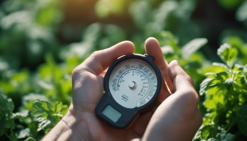 fine tuning light for accuracy used to calculate lighting for growing herbs