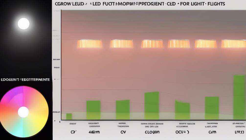 comparing light sources spectra