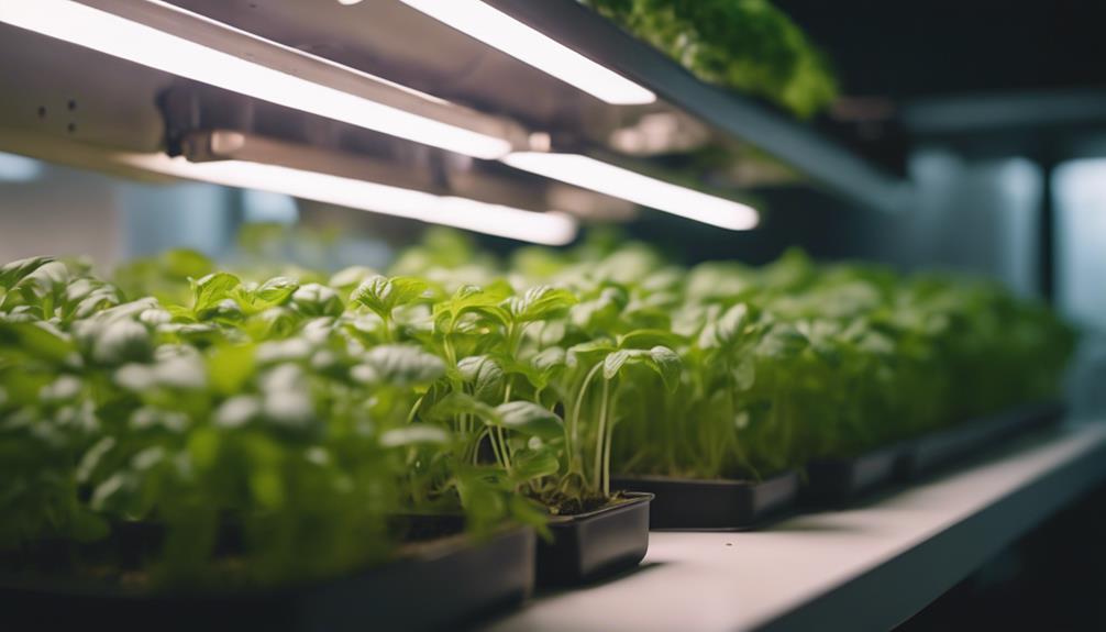 indoor hydroponic herb gardening