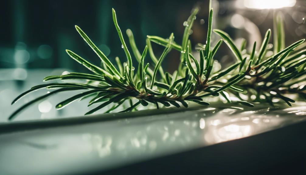 cultivating a fragrant rosemary herb 