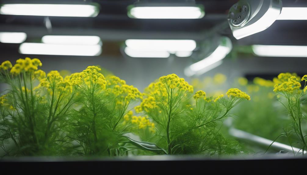 growing dill in water