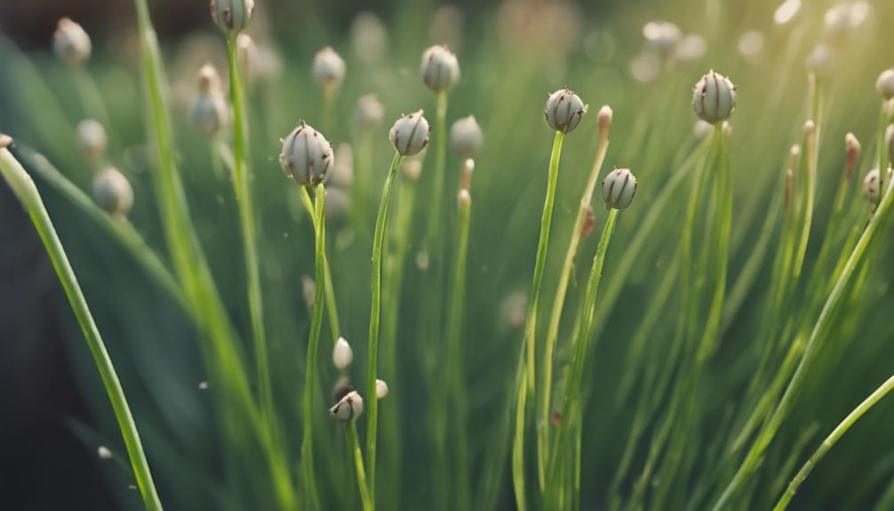 identify and prevent issues when growing chives