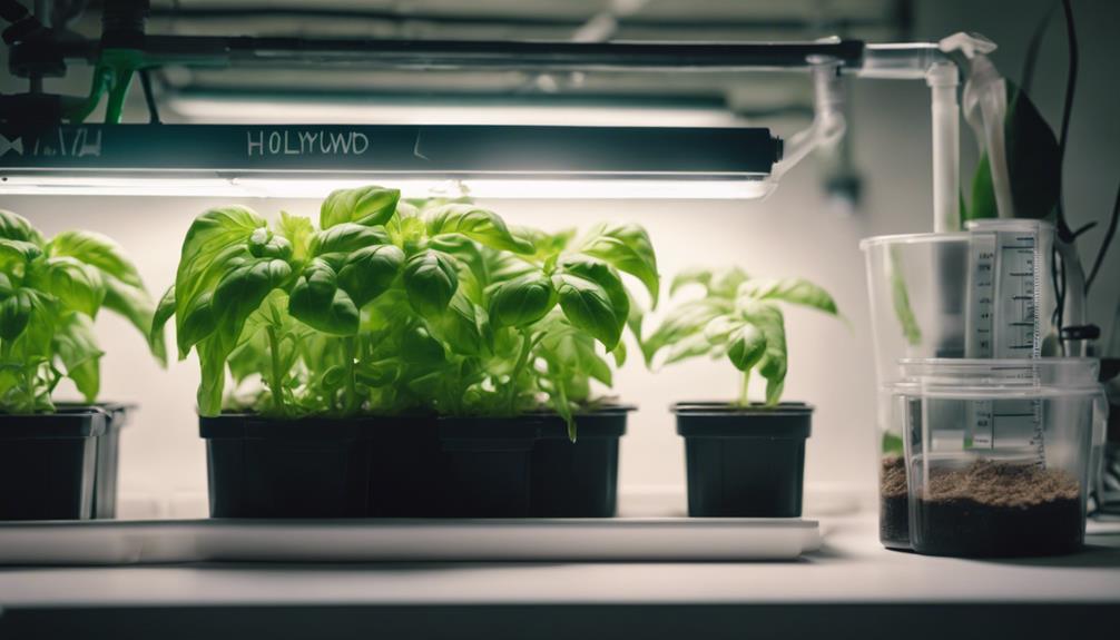 optimizing hydroponic basil growth