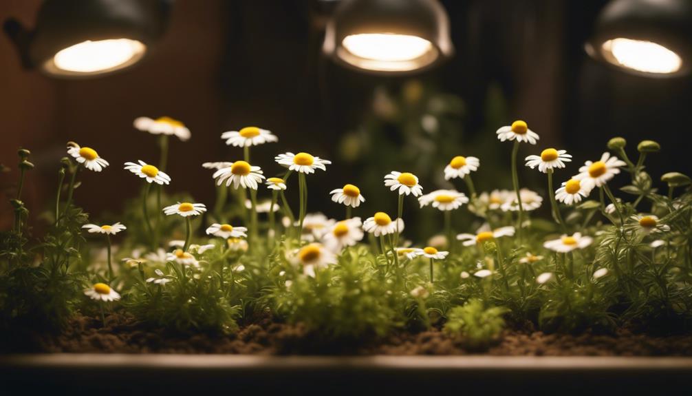 controlling illumination timeframes when working with Grow Lights for Chamomile
