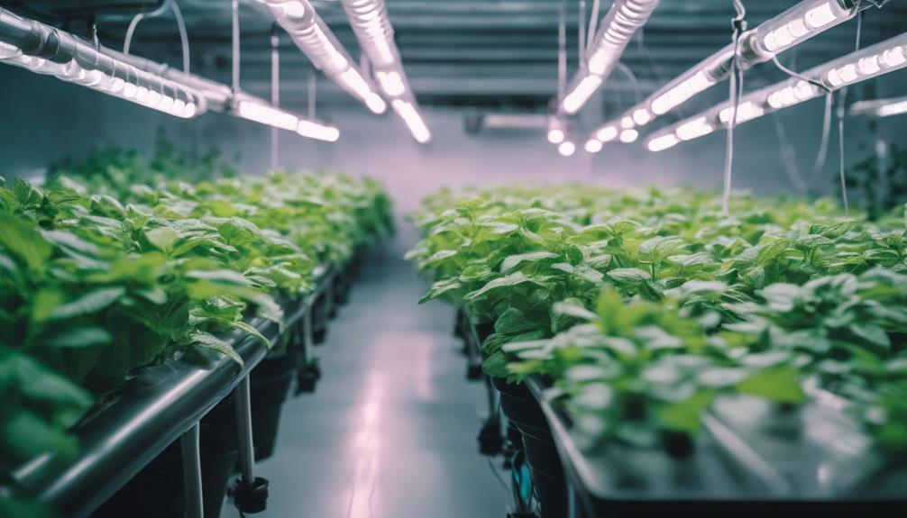 mint thrives in hydroponics