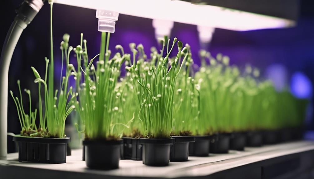 optimizing nutrient levels to grow chives hydroponically indoors successfully