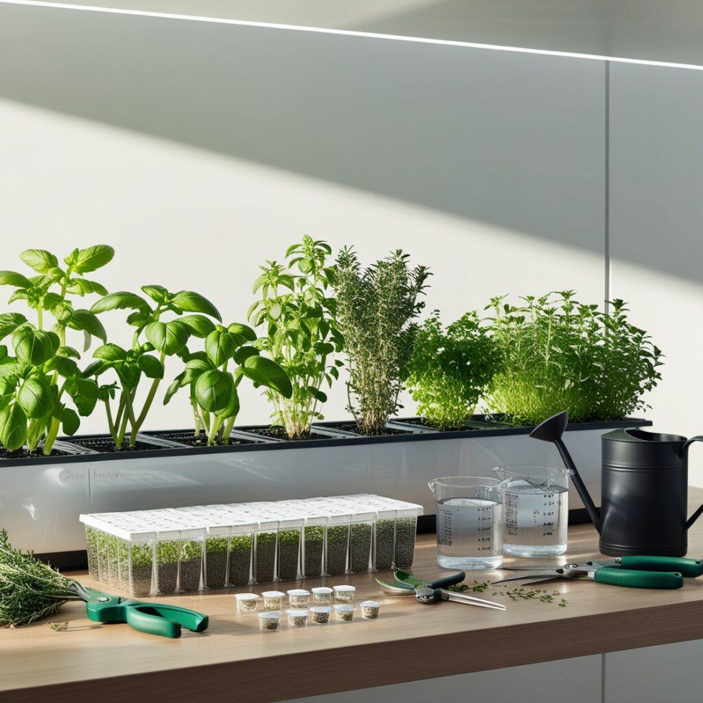Soaking Method of Seed Selection of Hydroponic Herb Gardens