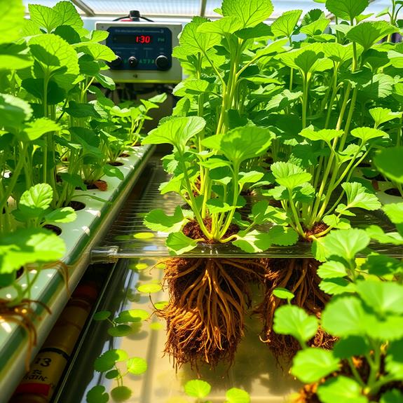 hydroponic system nutrient control