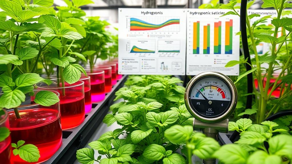 effective monitoring strategies implemented for pH and EC for Hydroponics