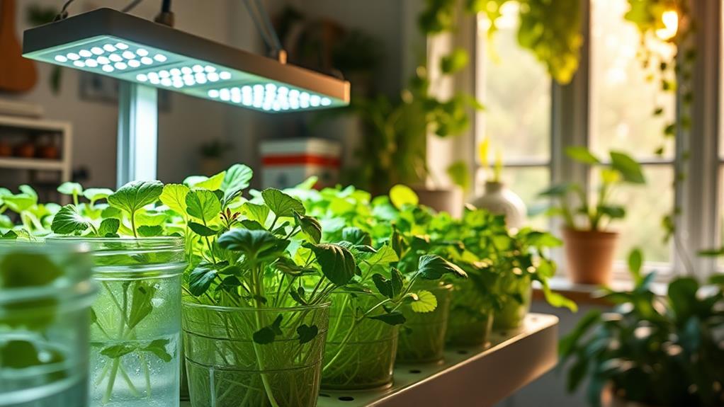 Grow Arugula Hydroponically Indoors