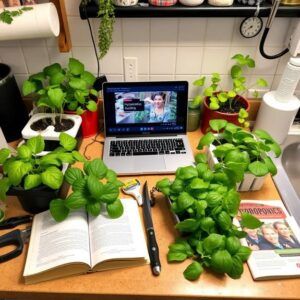 neglecting personal knowledge growth  is one of the Mistakes in Your Countertop Hydroponic Garden to Avoid