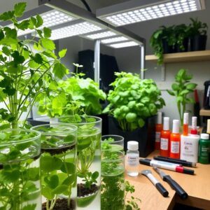 prepare your garden space when starting herb hydroponics